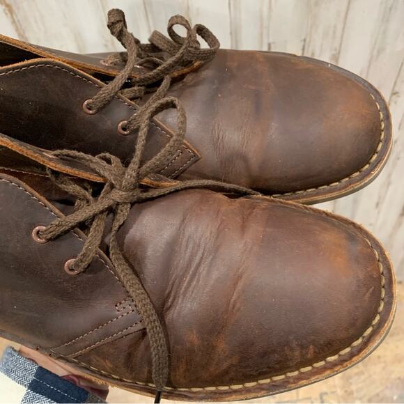 Clarks Chukka Boot Leather “Bushacre II” - Size 10 - Picture 2 of 7